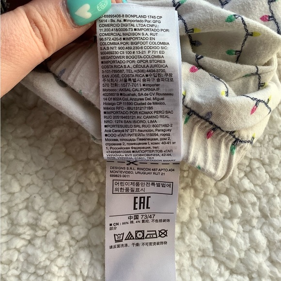 Baby Gap Holiday Lights Pants 6 months to 12 months 6M-12M - Picture 8 of 8